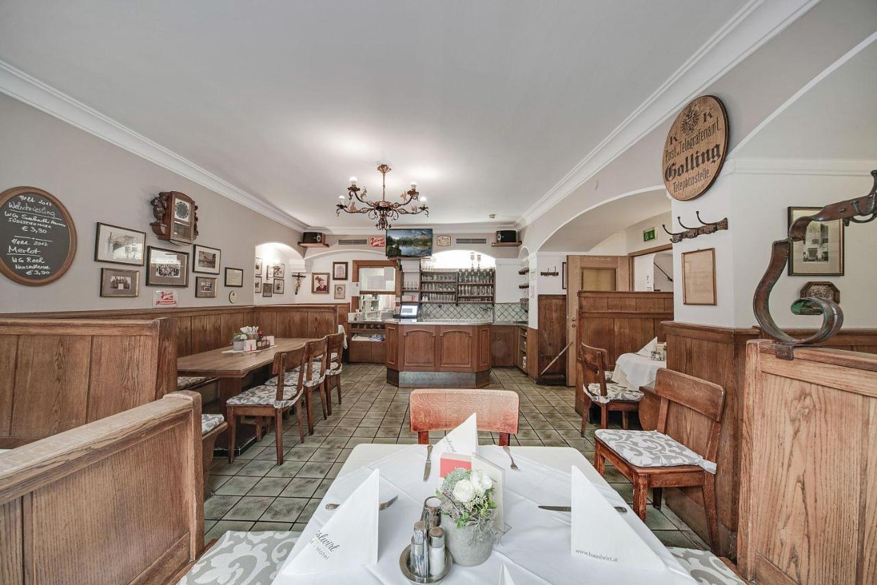 Gasthof Hotel Hauslwirt โกลลิง อันแดร์ ซัลซาค ภายนอก รูปภาพ